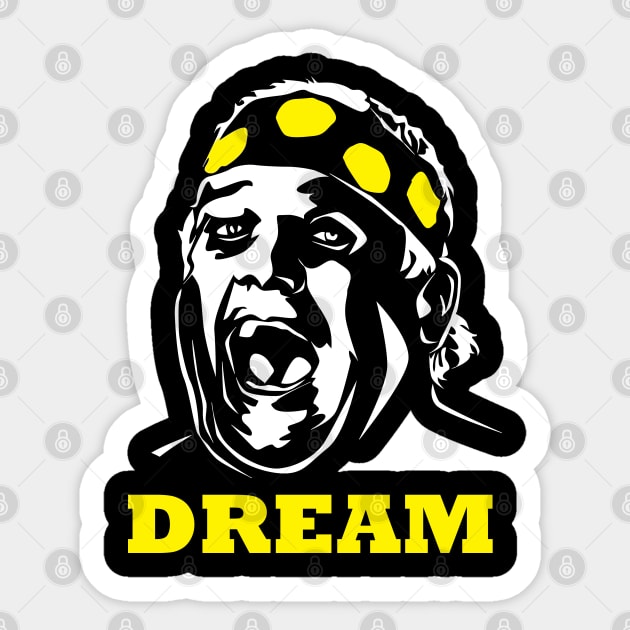 The American Dream Dusty Sticker by portraiteam